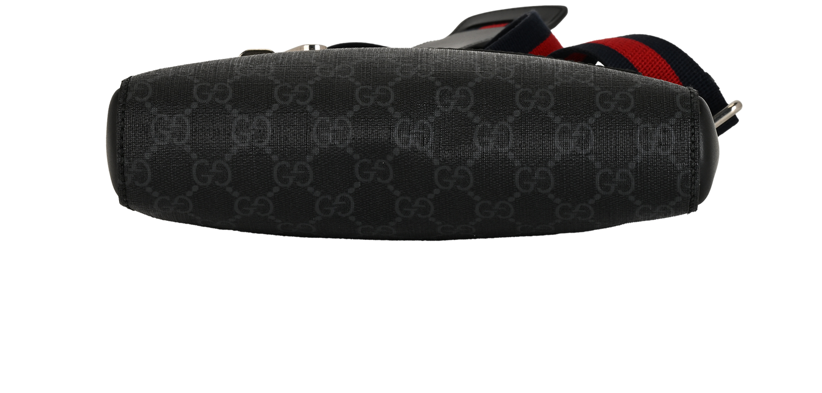 GG Messenger Bag, &pound;520, Handbags, Black, Canvas/Leather, Top view